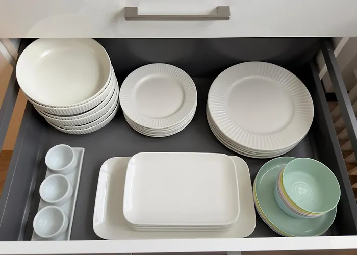 Apartment Modern 75qm With Balcony - Quiet Location Near