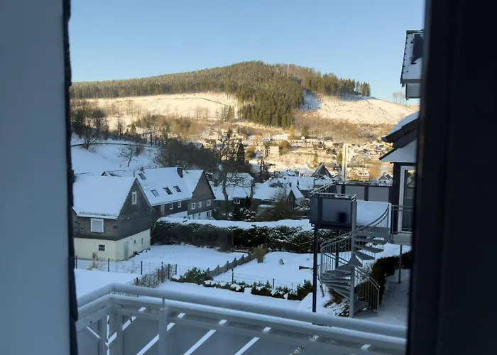 Apartment Modern 75qm With Balcony - Quiet Location Near Winterberg